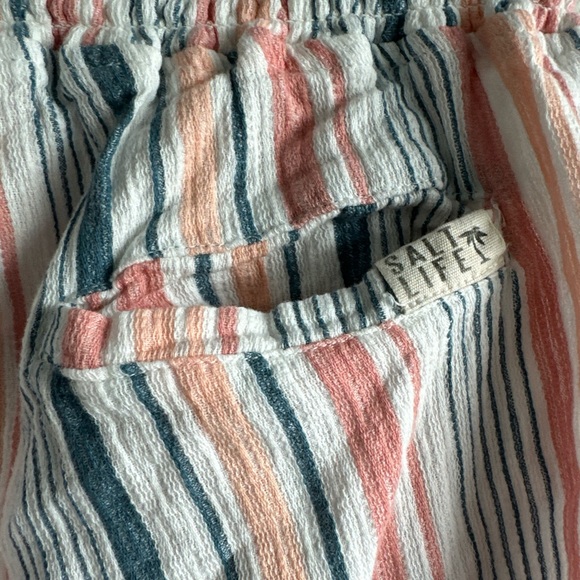 Salt Life ADULT S Striped Boot Cut Pants - Picture 3 of 6